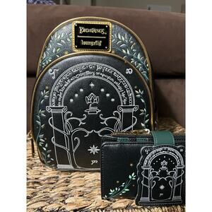 Lord Of The Rings Doors Of Durin Glow Dark Mini Backpack
